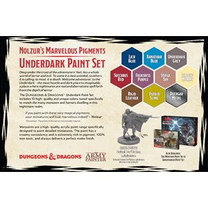 Army Painter: Nolzur’s Marvelous Pigments: D&D Underdark Paint Set