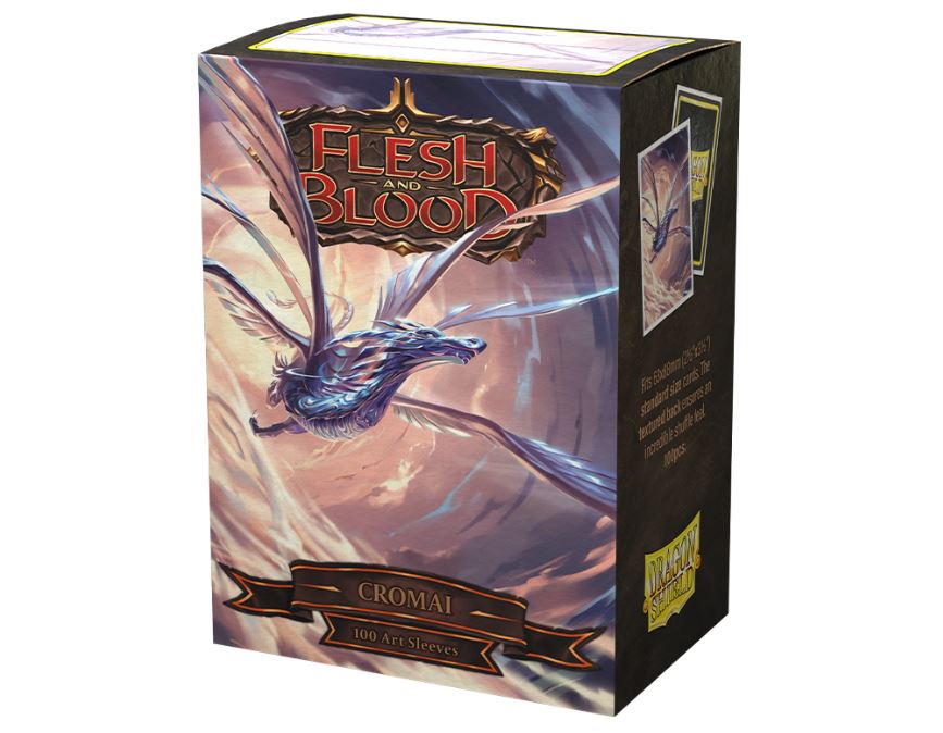Sleeves: Dragon Shield: Limited Edition: Matte Art: Flesh and Blood: Cromai (100)