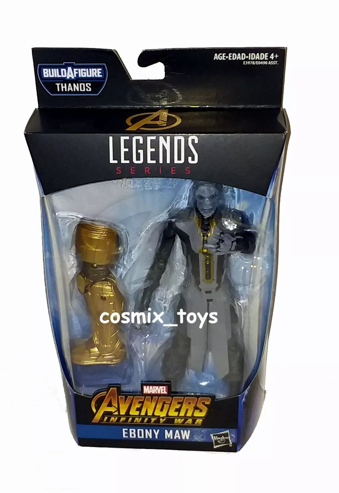 Marvel Legends BAF Thanos Series EBONY MAW Avengers Infinity War