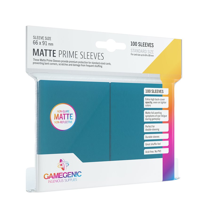 Sleeves: Gamegenic: Matte Prime Sleeves: Blue (100) (ML)