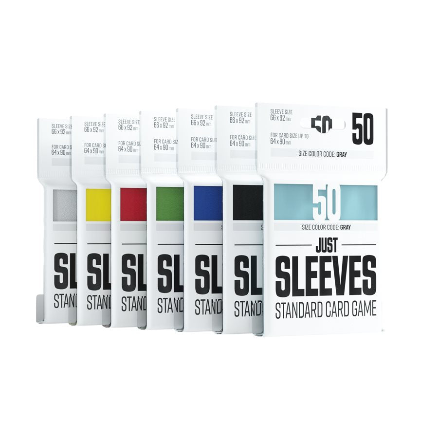 Sleeves: Just Sleeves: Standard Card Game: Yellow (50) (ML)
