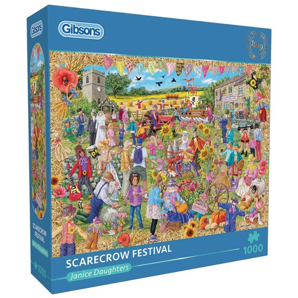 Puzzle - 1000 pcs - Scarecrow Festival