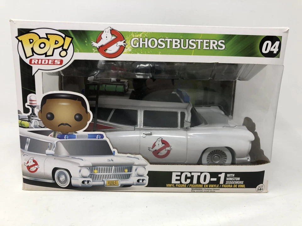 POP! Ghostbusters Ecto-1 with Winston Zeddemore 04-Vinyl Figure