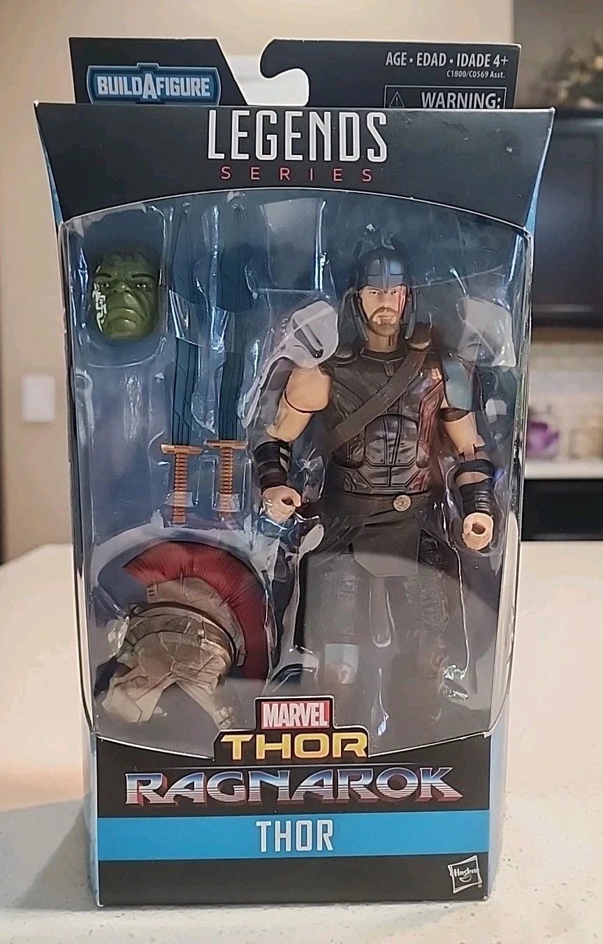 Hasbro Marvel Legends Series Thor Ragnarok BAF Hulk Series Thor MISB