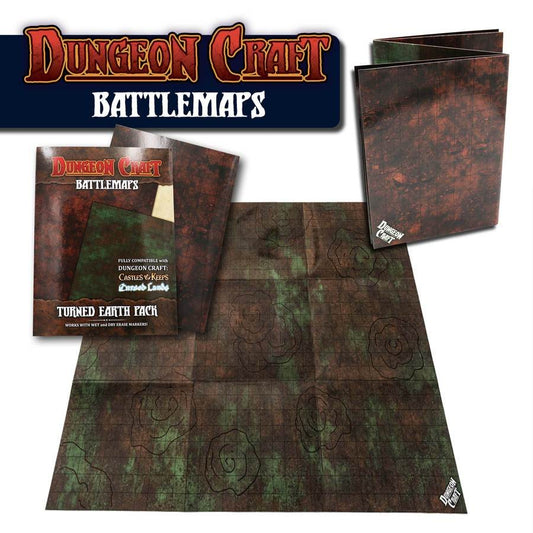 Dungeon Craft: BattleMap: Turned Earth / Graveyard