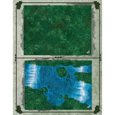 Dungeon Craft: BattleMap: Jungle Floor / Waterfall