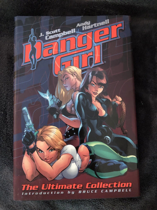 Danger Girl The Ultimate Collection Hardcover HC DJ DC Comics J. Scott Campbell