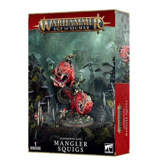 WARHAMMER - AGE OF SIGMAR - GLOOMSPITE GITZ: MANGLER SQUIGS