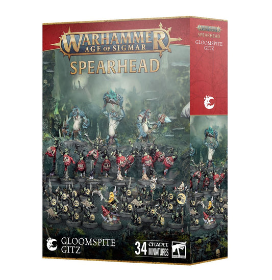 WARHAMMER - AGE OF SIGMAR - GLOOMSPITE GITZ - BAD MOON MADMOB