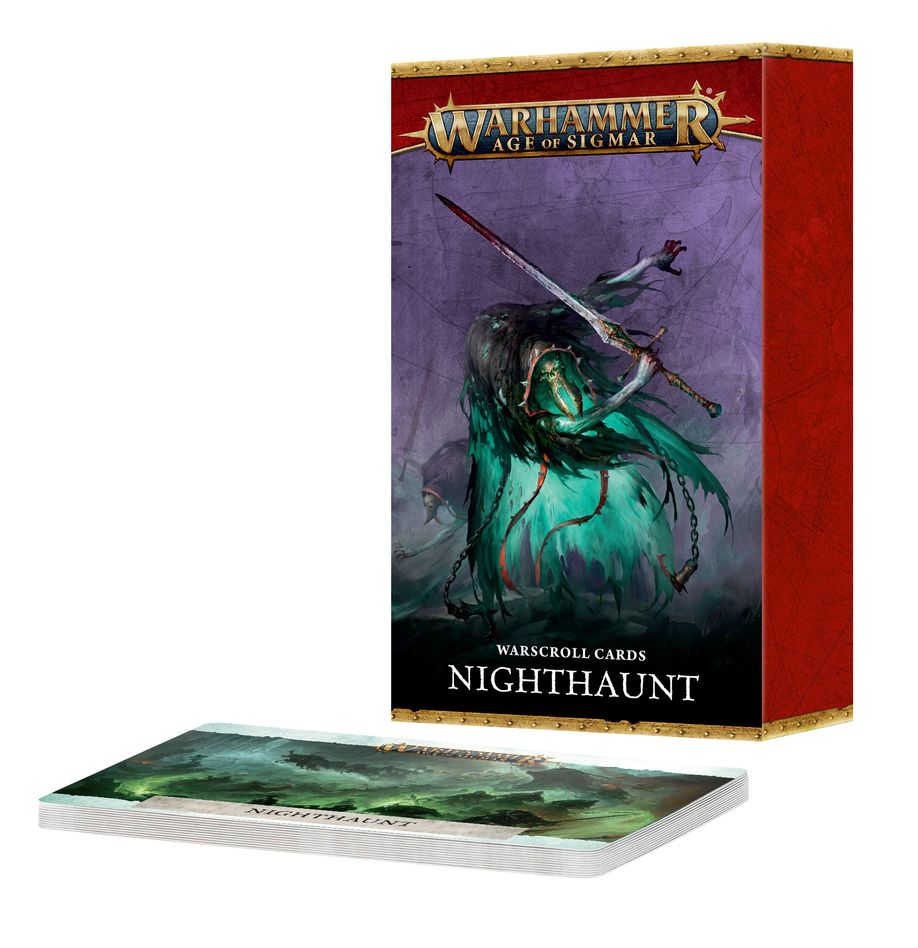 Warscroll Cards: Nighthaunt English Age of Sigmar