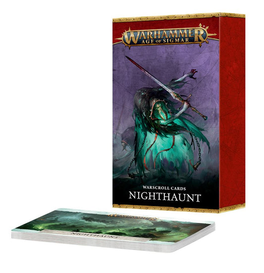 Warscroll Cards: Nighthaunt English Age of Sigmar