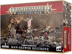 WARHAMMER - AGE OF SIGMAR - ORRUK WARCLANS: MAN-SKEWER BOLTBOYZ