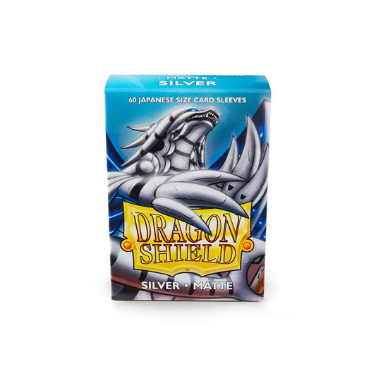 Sleeves: Dragon Shield: Matte Japanese: Silver (60) (EN)
