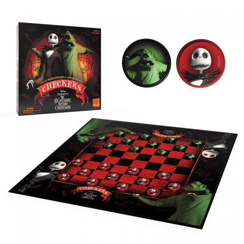CHECKERS & TIC TAC TOE - DISNEY - NIGHTMARE before CHRISTMAS