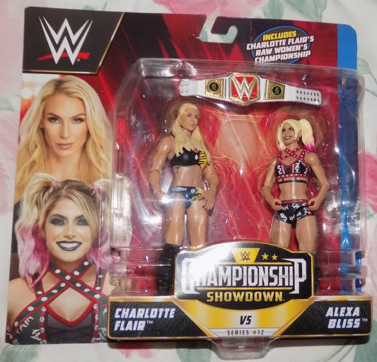 Charlotte Flair vs Alexa Bliss WWE Championship Showdown 2 Pack