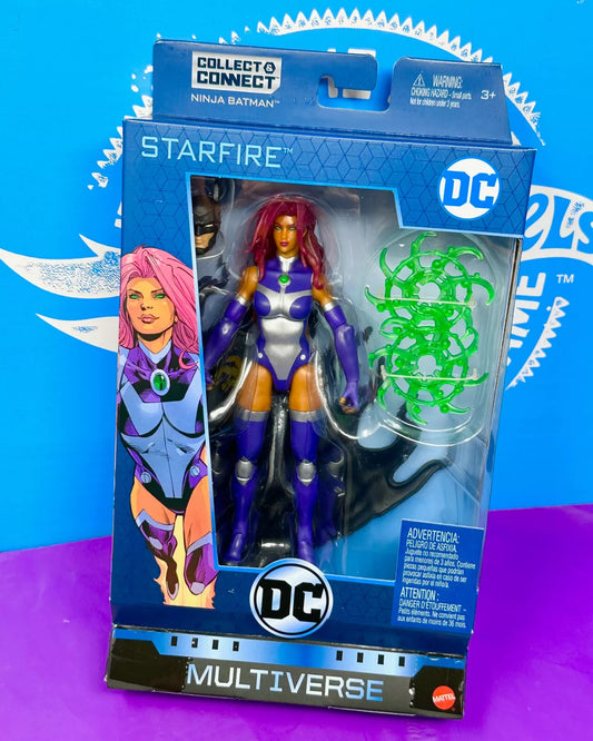 DC Multiverse Starfire & Connect Ninja Batman