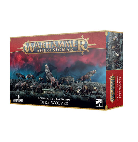 Warhammer Age of Sigmar Soulblight Gravelords- Dire Wolves