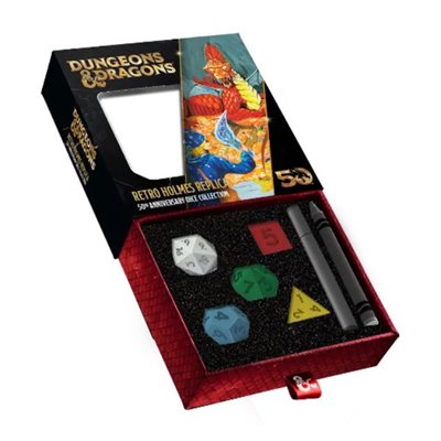 Dice: D&D: 50th Anniversary: Retro Holmes Replica Set