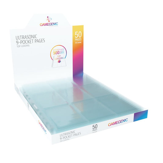 Pages: Ultrasonic Toploading 9-pkt Display - Clear (50) (ML)