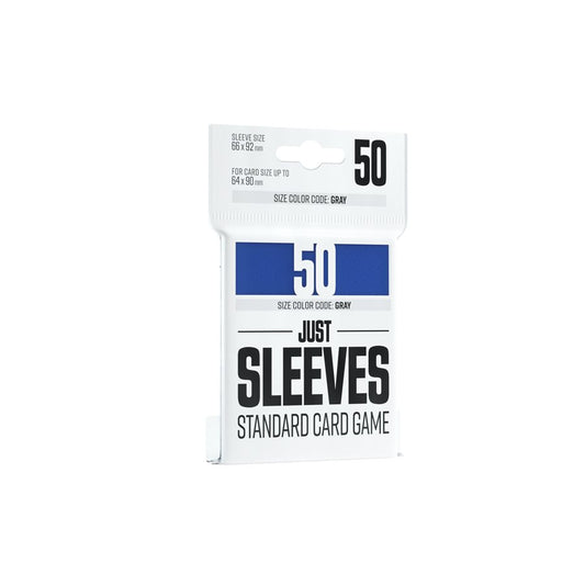 Sleeves: Just Sleeves: Standard Card Game: Blue (50) (ML)