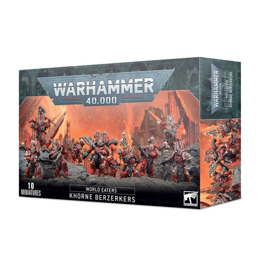 Warhammer 40,000 World Eaters- Khorne Berzerkers