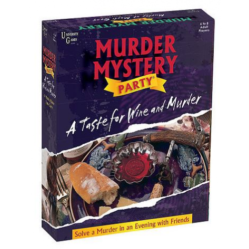 MURDER MYSTERY - A TASTE for WINE and MURDER