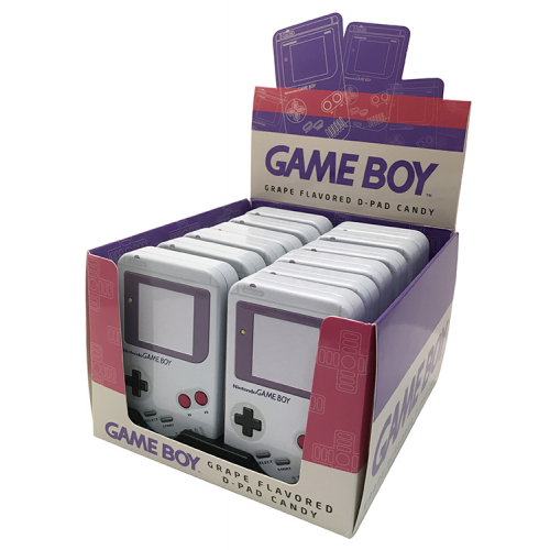 NINTENDO - GAME BOY CONSOLE - GRAPE CANDY TIN