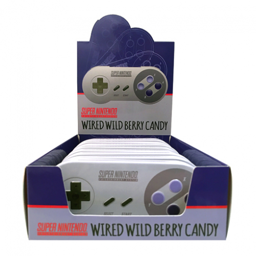 NINTENDO - SNES CONTROLLER - WILD BERRY CANDY TIN