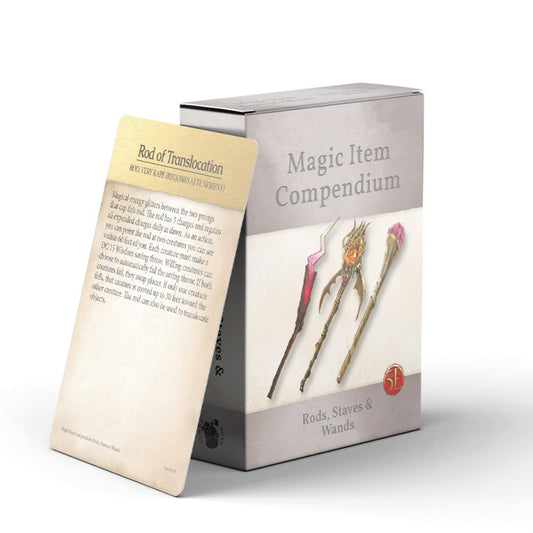 Magic Item Compendium: Rods, Staves & Wands (5E)