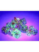 Nebula® 16mm d6 Nocturnal™/blue Luminary™ Dice Block™ (12 dice)