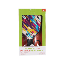 PICKLEBALL - PLAY SET ( 2 RACKETS & 2 BALLS )