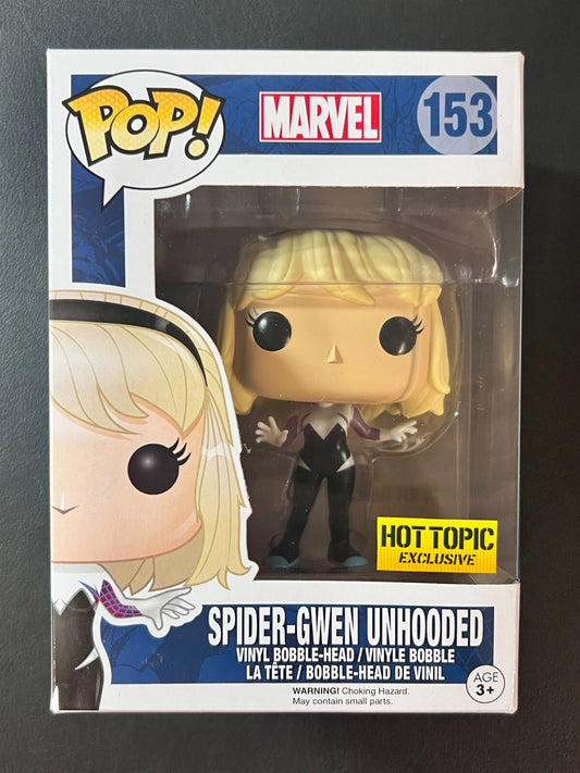 POP! Marvel Spider-Gwen Unhooded 153-Vinyl Bobble-Head