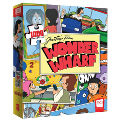 PUZZLE - 1000pc - BOB'S BURGERS "GREETINGS FROM WONDER WHARF"