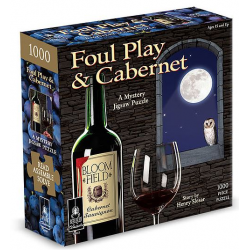 PUZZLE - MYSTERY - FOUL PLAY & CABERNET - 1000pcs
