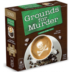 PUZZLE - MYSTERY - GROUNDS for MURDER - 1000pcs