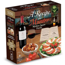 PUZZLE - MYSTERY - RECIPE for MURDER - 1000pcs
