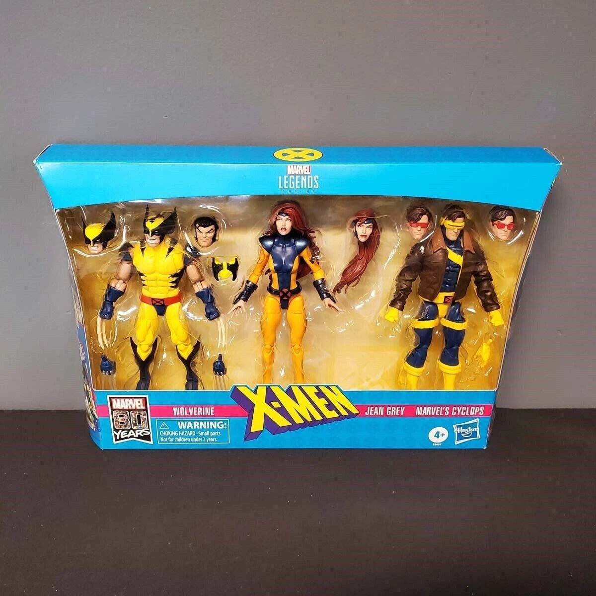 Marvel Legends WOLVERINE, JEAN GREY, CYCLOPS 3-Pack