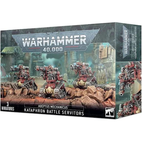 WARHAMMER 40,000 - ADEPTUS MECHANICUS : KATAPHRON BATTLE SERVITORS
