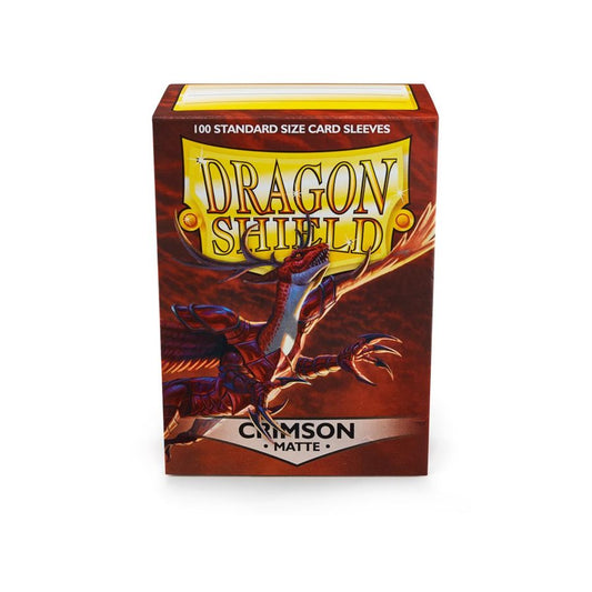 Sleeves: Dragon Shield: Matte: Crimson (100) (EN)