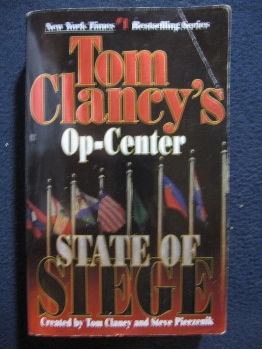 Tom Clancy's Op-Center State of Siege [Paperback] Clancy, Tom and Cover