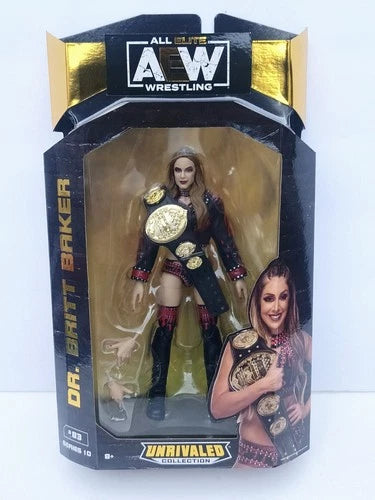 AEW Unrivaled Collection Series 10 #83 Britt Baker Wrestling Action Figure