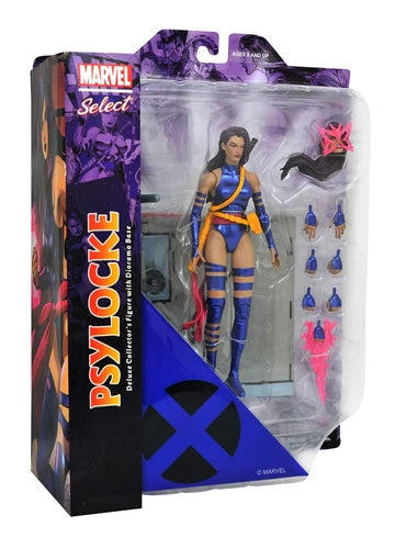 Marvel Diamond Select Toys Psylocke X-Men 7" Collector Action Figure