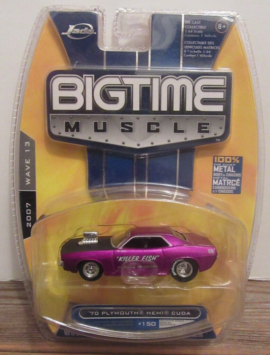 Bigtime Muscle Purple '70 Plymouth Hemi Cuda
