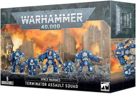 WARHAMMER 40,000 - SPACE MARINES - TERMINATOR ASSAULT SQUAD