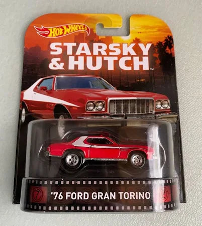 Hot Wheels Starsky & Hutch Red '76 Ford Gran Torino